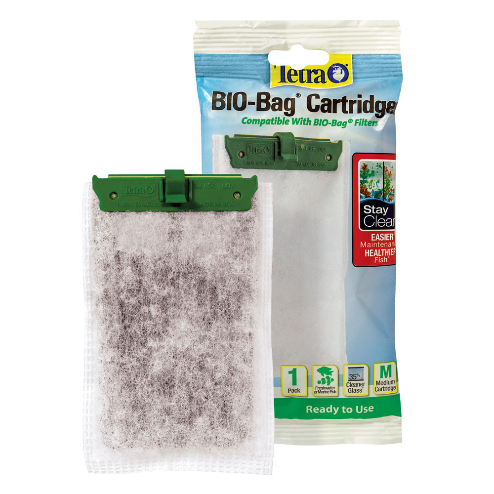 TETRA WHISPER StayClean Bio-Bag Cartridge MD, 1 pk