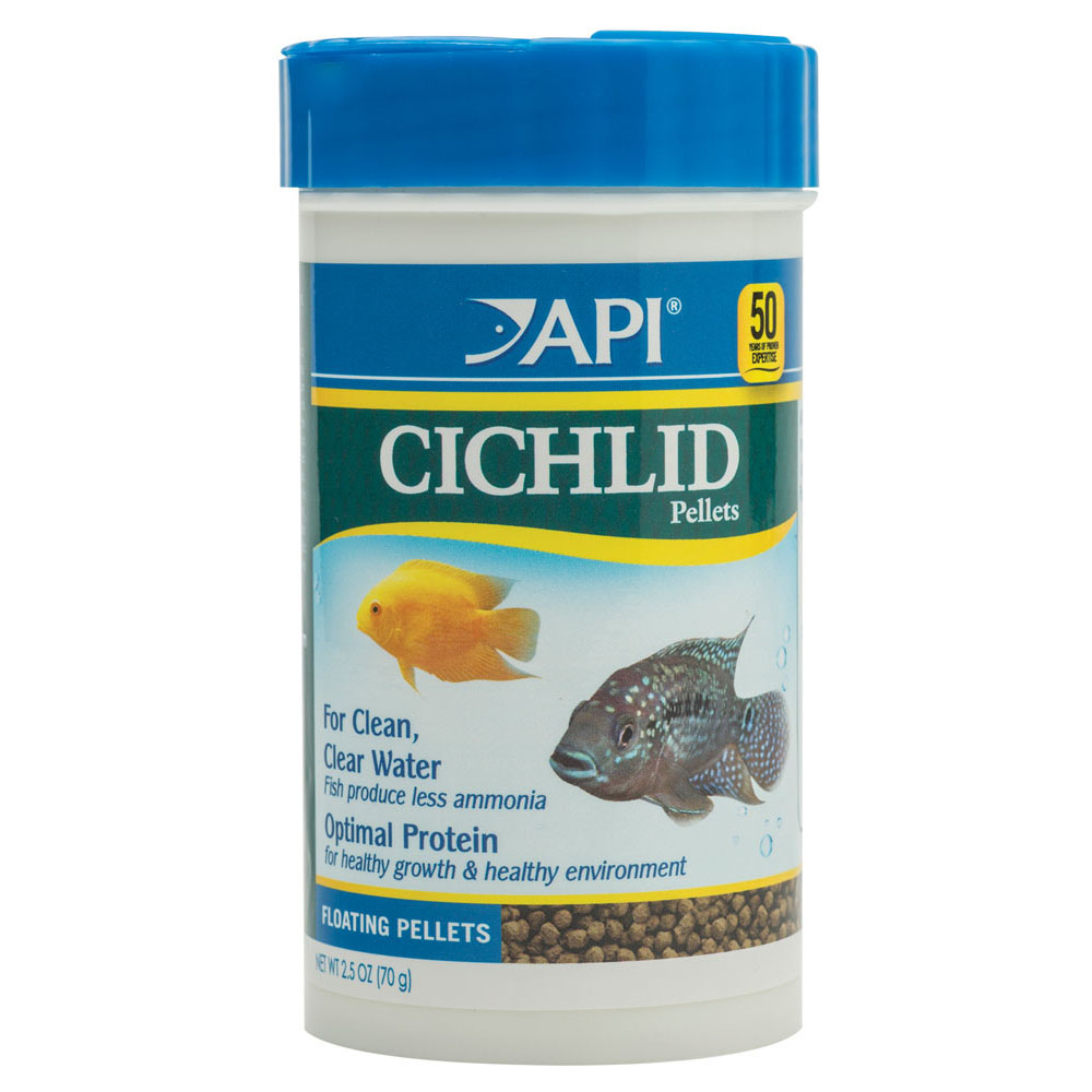 API Cichlid Pellets 2.5 oz