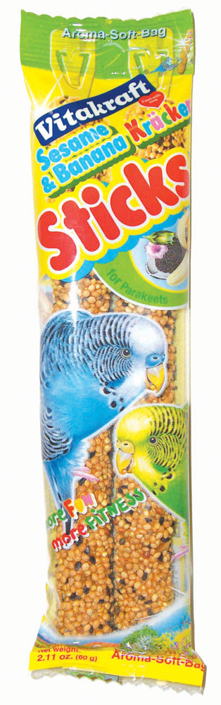 VITAKRAFT Parakeet Sesame & Banana Sticks 1.4 oz