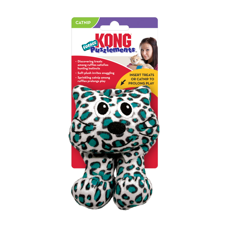 KONG Cat Puzzlements Forage Kitty Asst