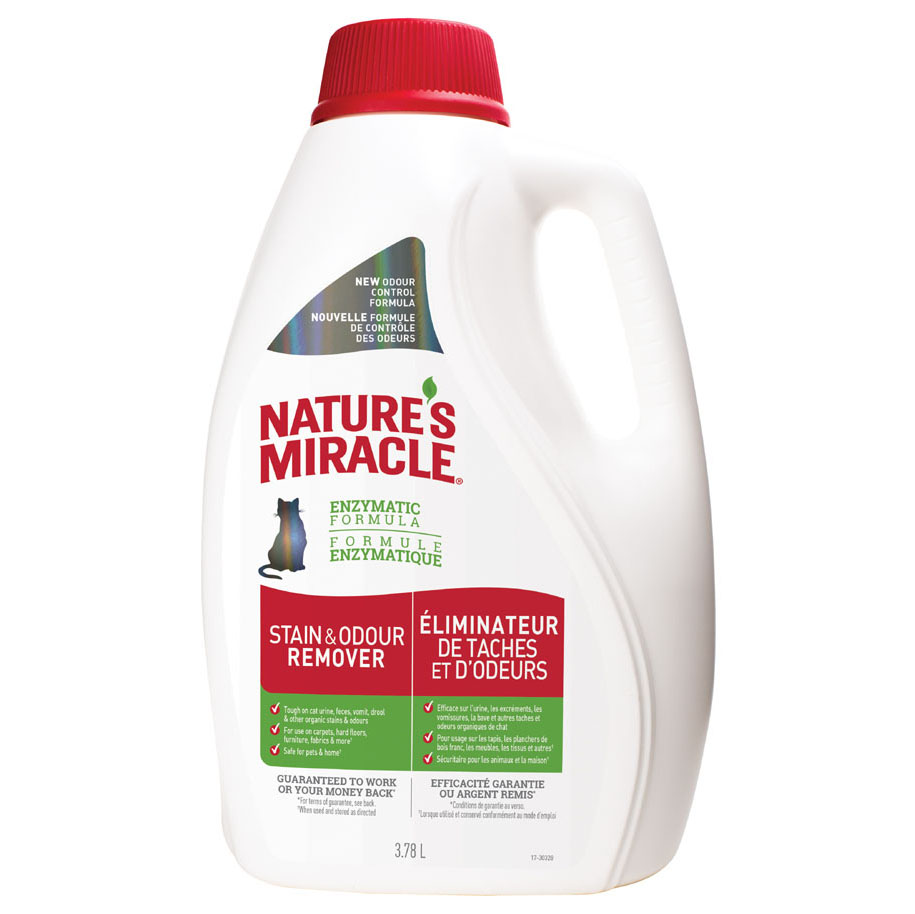 NATURE'S MIRACLE Stain/Odor Remover CAT 1 Gal
