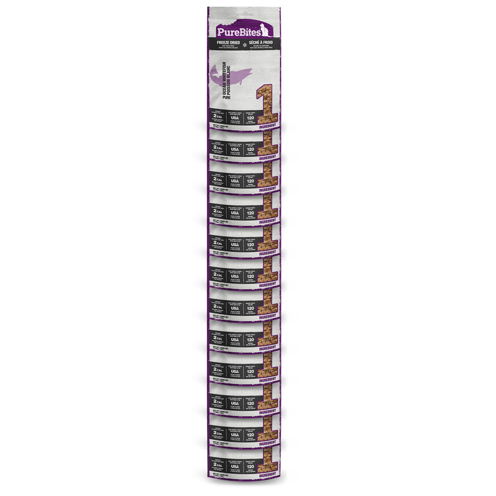 PUREBITES Cat Ocean Whitefish 20g CS (12)