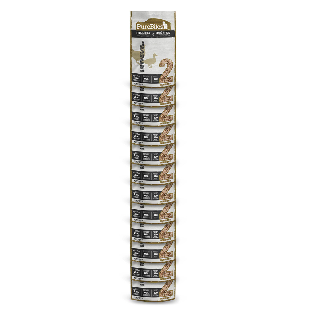 PUREBITES Cat Chicken & Duck Value Size CS (12)