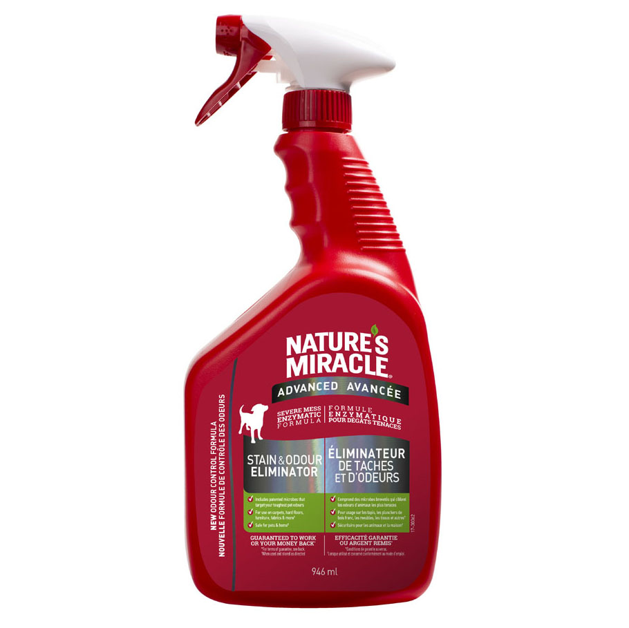 NATURE'S MIRACLE ADVANCED Stain/Odor Trigger Spray 32oz