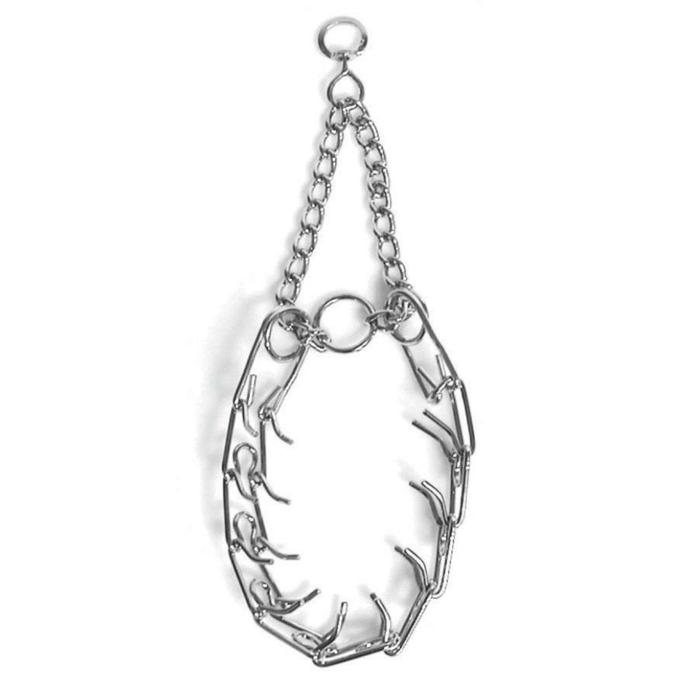 TUFF Chrme Spiked Col-Med 11"