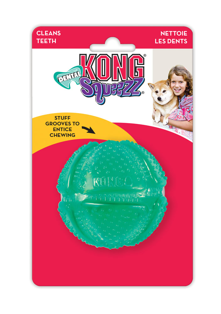 KONG Squeezz Dental Ball Md
