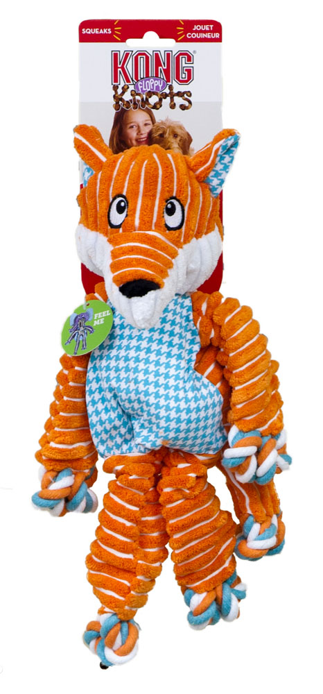 KONG Floppy Knots Fox Small/Medium