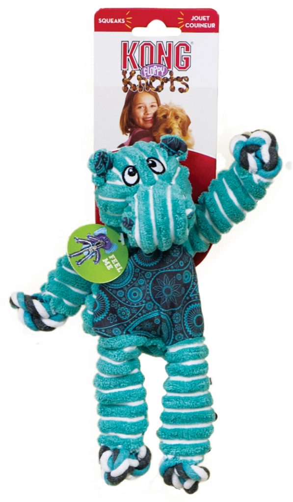 KONG Floppy Knots Hippo Medium/Large