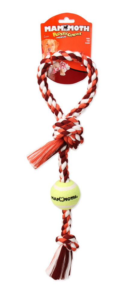 MAMMOTH FLOSSY MED Tug/TennisBall