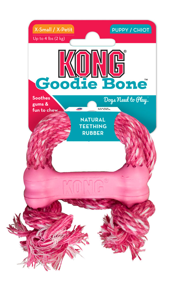 KONG KP51 Puppy Goodie Bone/Rope XS