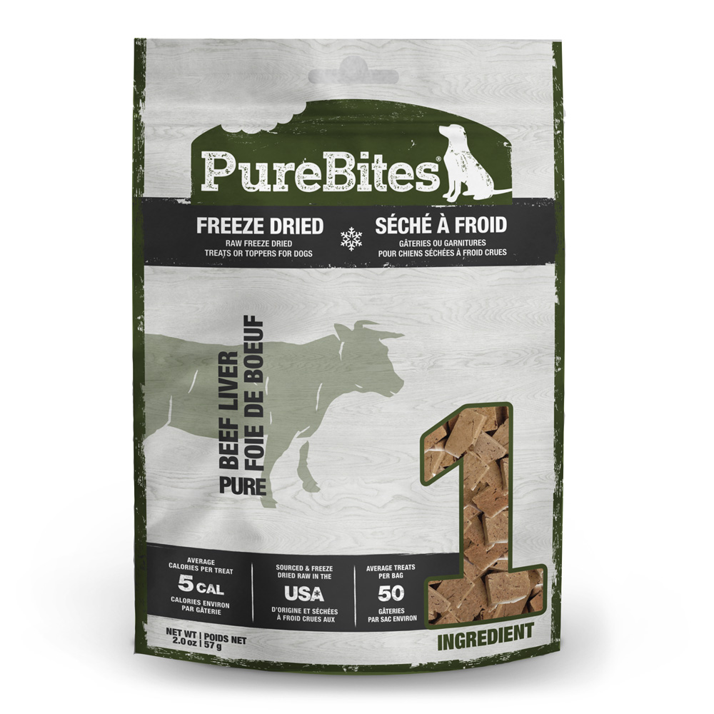 PUREBITES Beef Liver Entry Size 57g