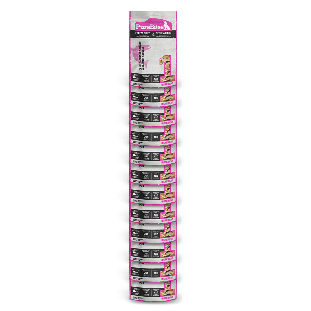 PUREBITES Salmon - Mid Size CS 2.47oz (12)