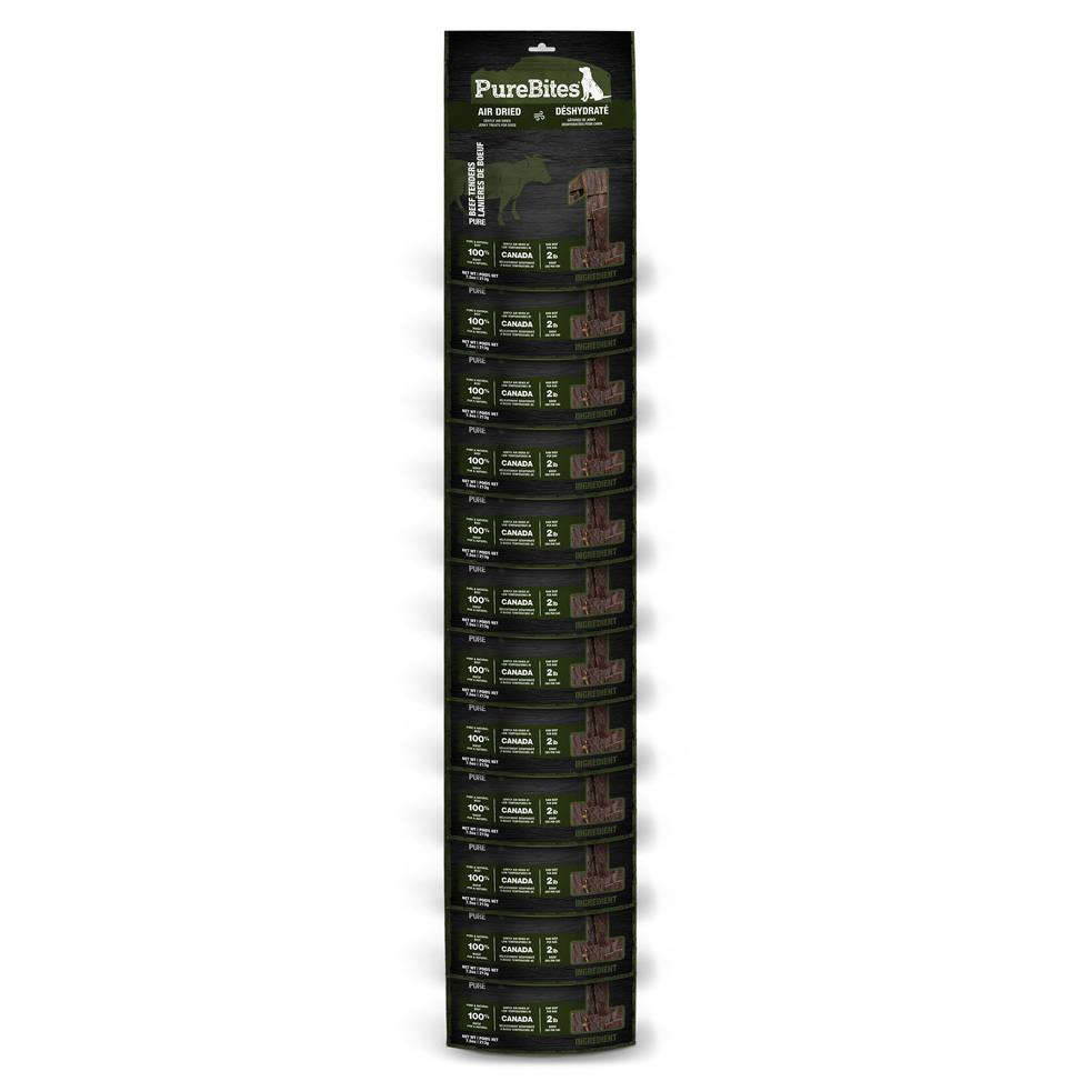 PUREBITES Beef Jerky Mid Size CS 213g (12)