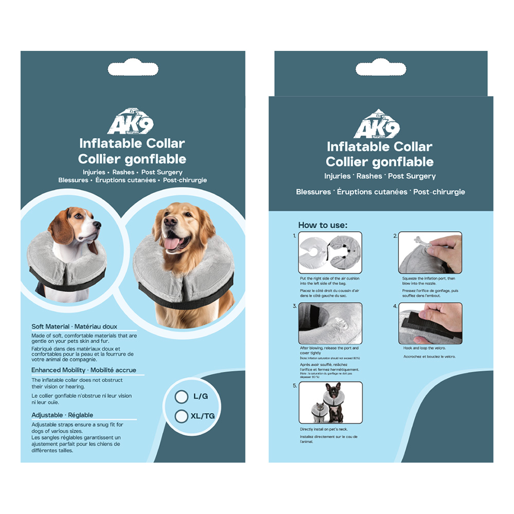 AK-9 Inflatable Collar - X-Large
