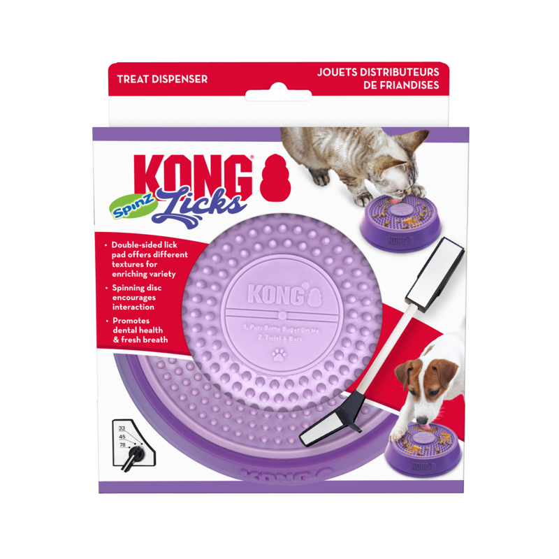 KONG Licks Spinz Small