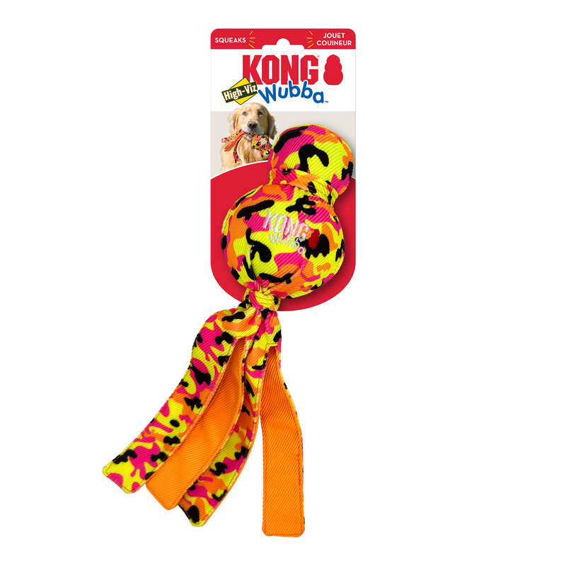 KONG Wubba Ballistic High-Viz Lg