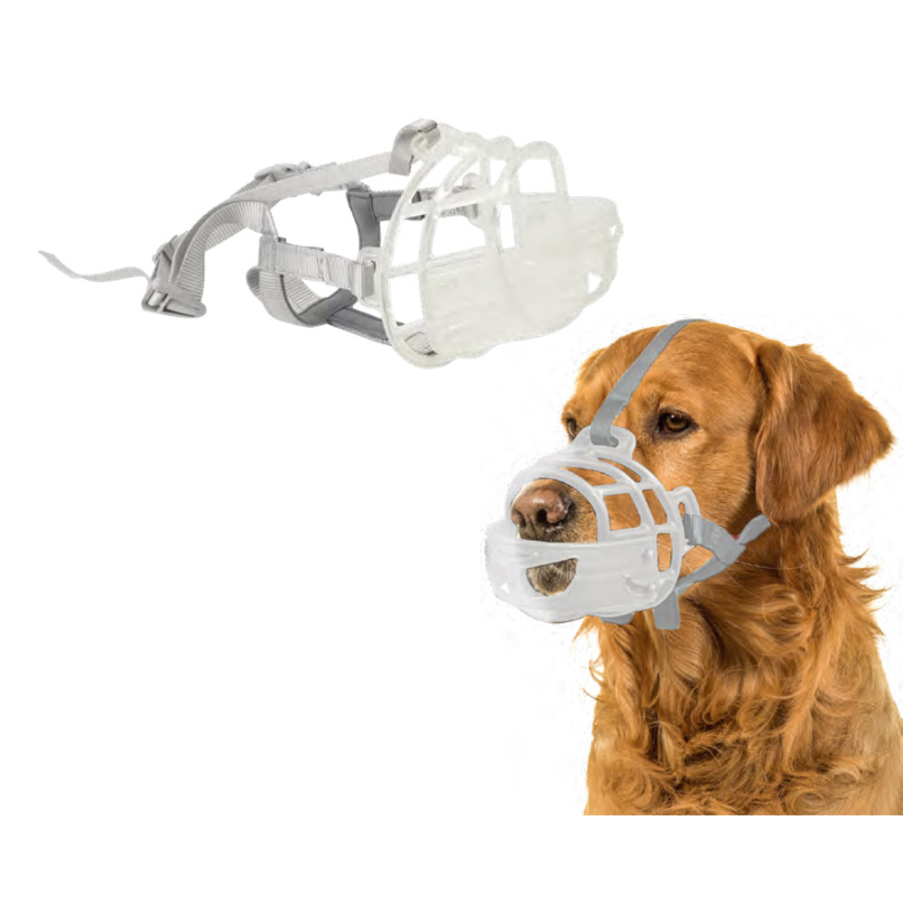PAWISE TPR Transparenter Basket Muzzle M
