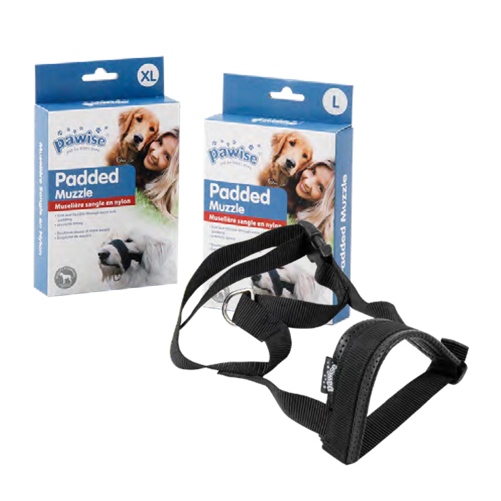 PAWISE Dog Padded Muzzle XX-Large