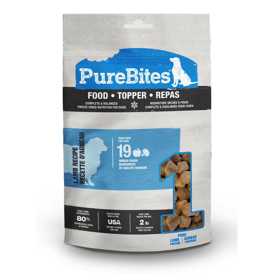 PUREBITES Dog Lamb Recipe Food/Topper Mid-82g