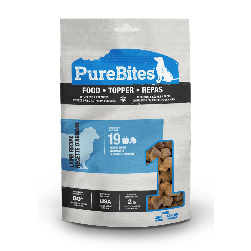 PUREBITES Dog Lamb Recipe Food/Topper Value-269g