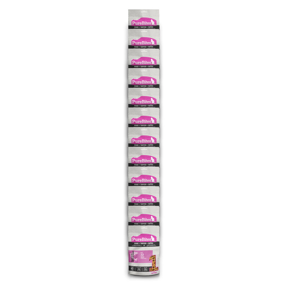 PUREBITES Cat Salmon Recipe Food/Topper Mid-69g CS (12)