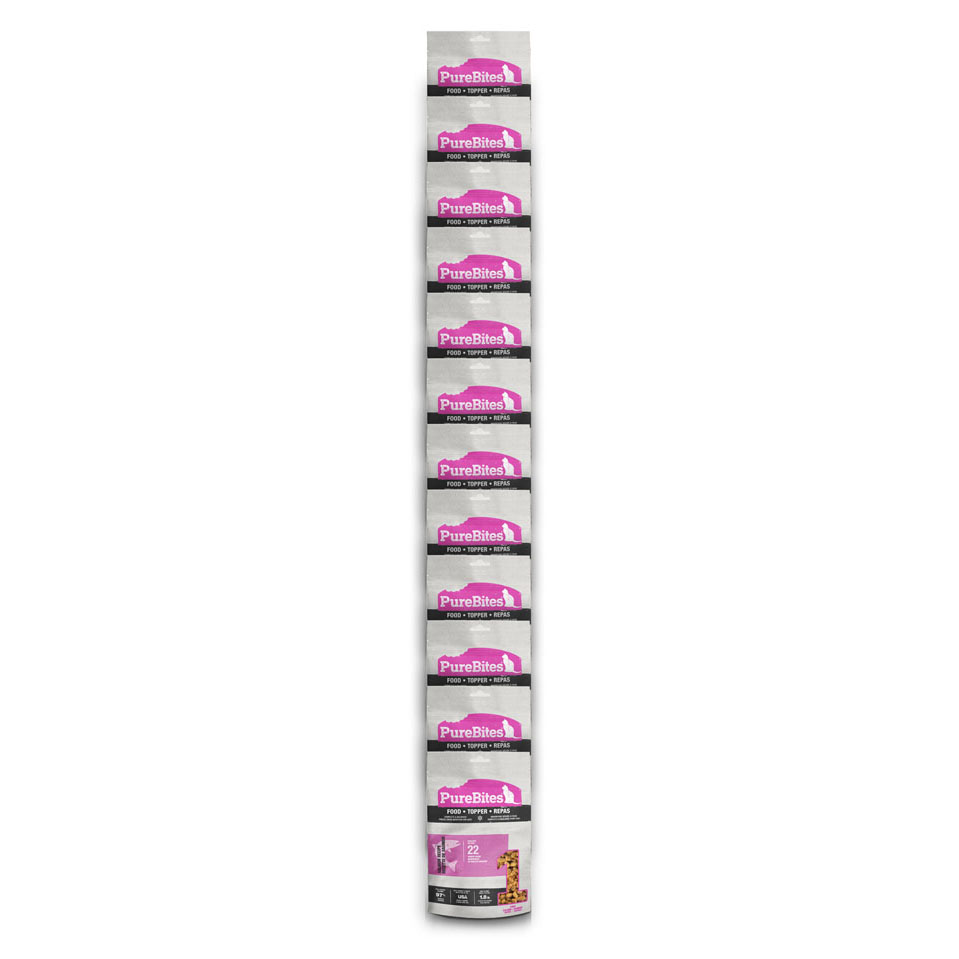 PUREBITES Cat Salmon Recipe Food/Topper Value-227g CS (12)