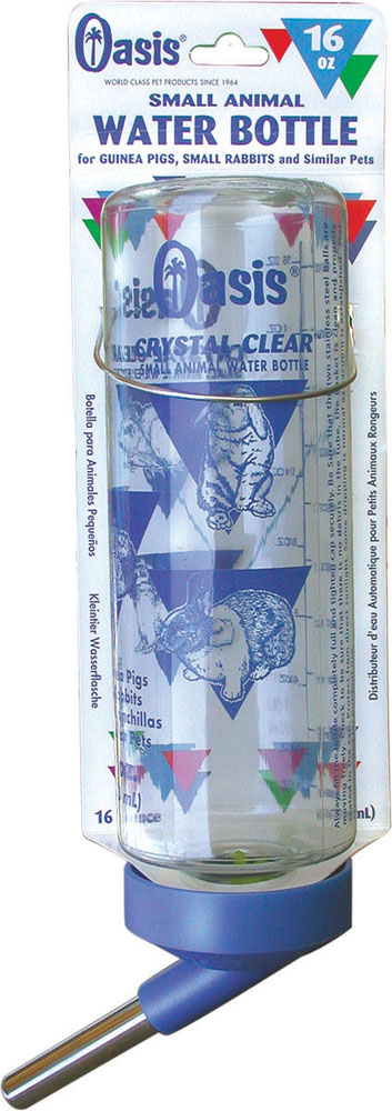 OASIS Crystal Clear Guinea Pig Bottle 16 oz