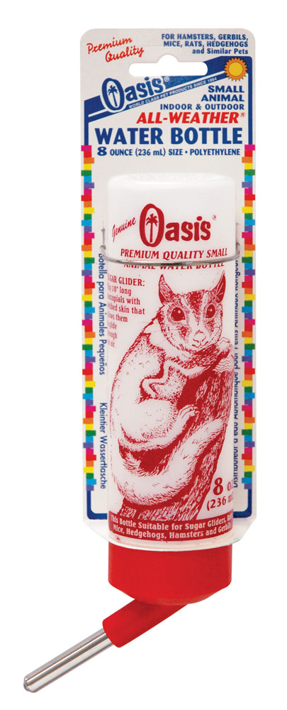 OASIS All Weather Hamster Bottle 8 oz