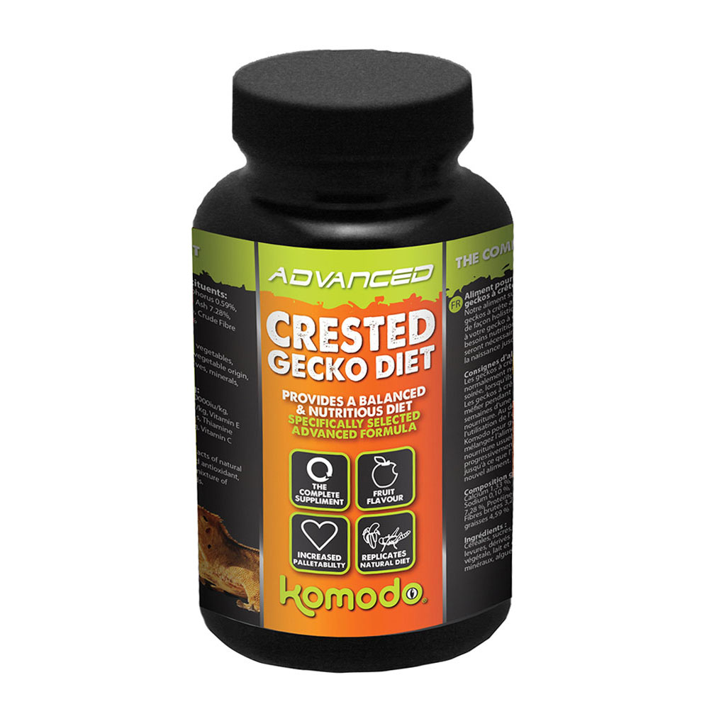 KOMODO Advanced Crested Gecko Diet 180g