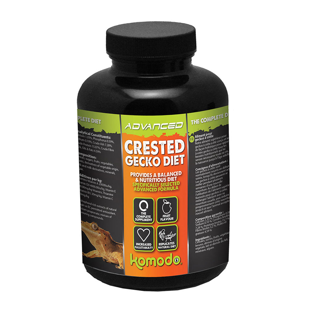 KOMODO Advanced Crested Gecko Diet 330g