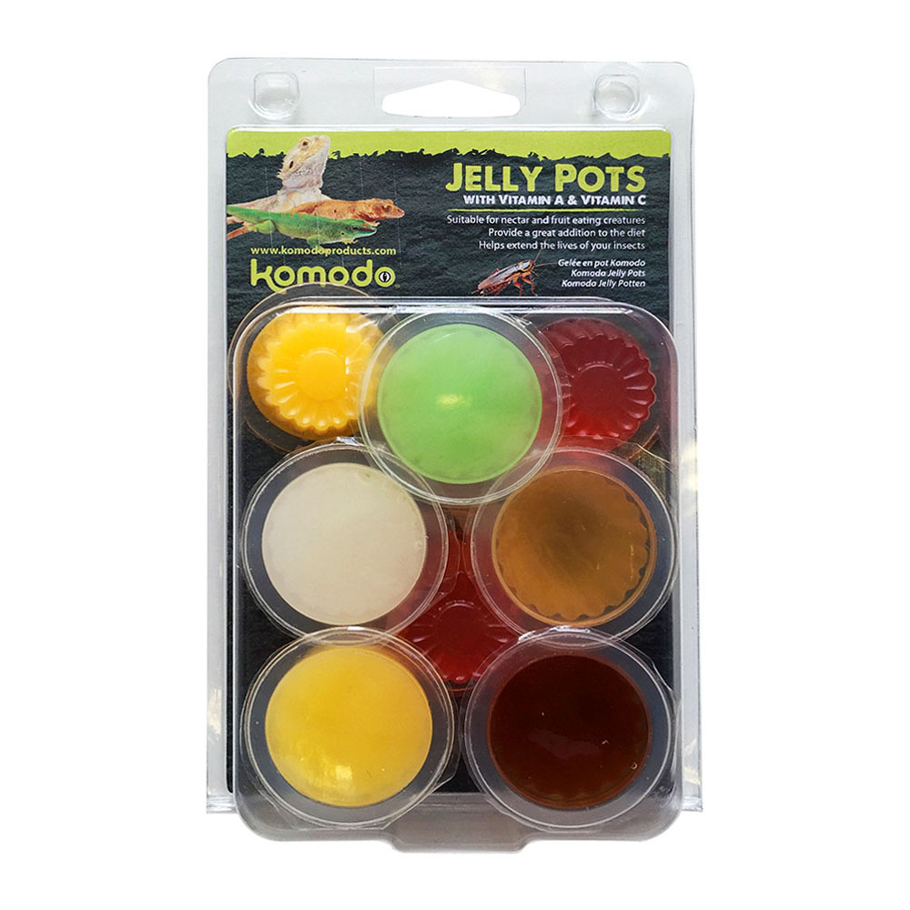 KOMODO Jelly Pots Mixed Flavours 8pc
