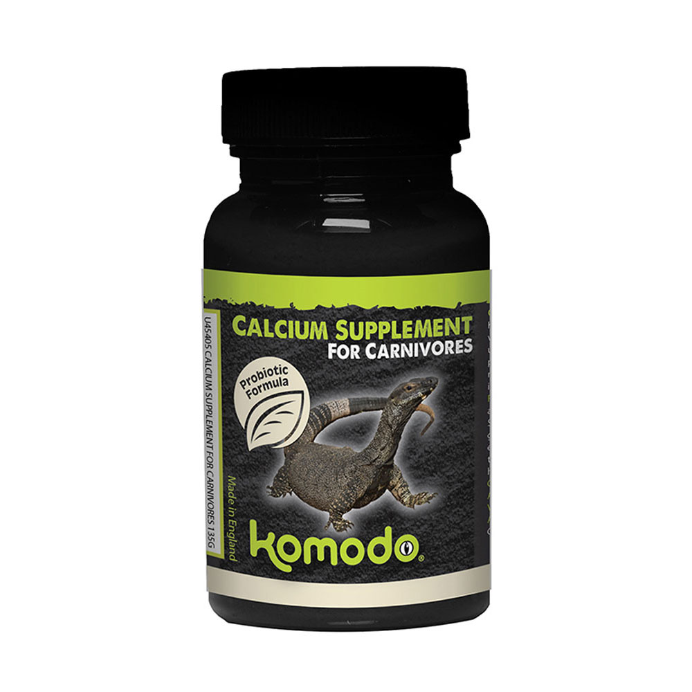 KOMODO Calcium Supplement for Carnivores 135g