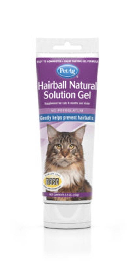 PETAG Hairball Natural Solution Gel Cats 3.5 oz