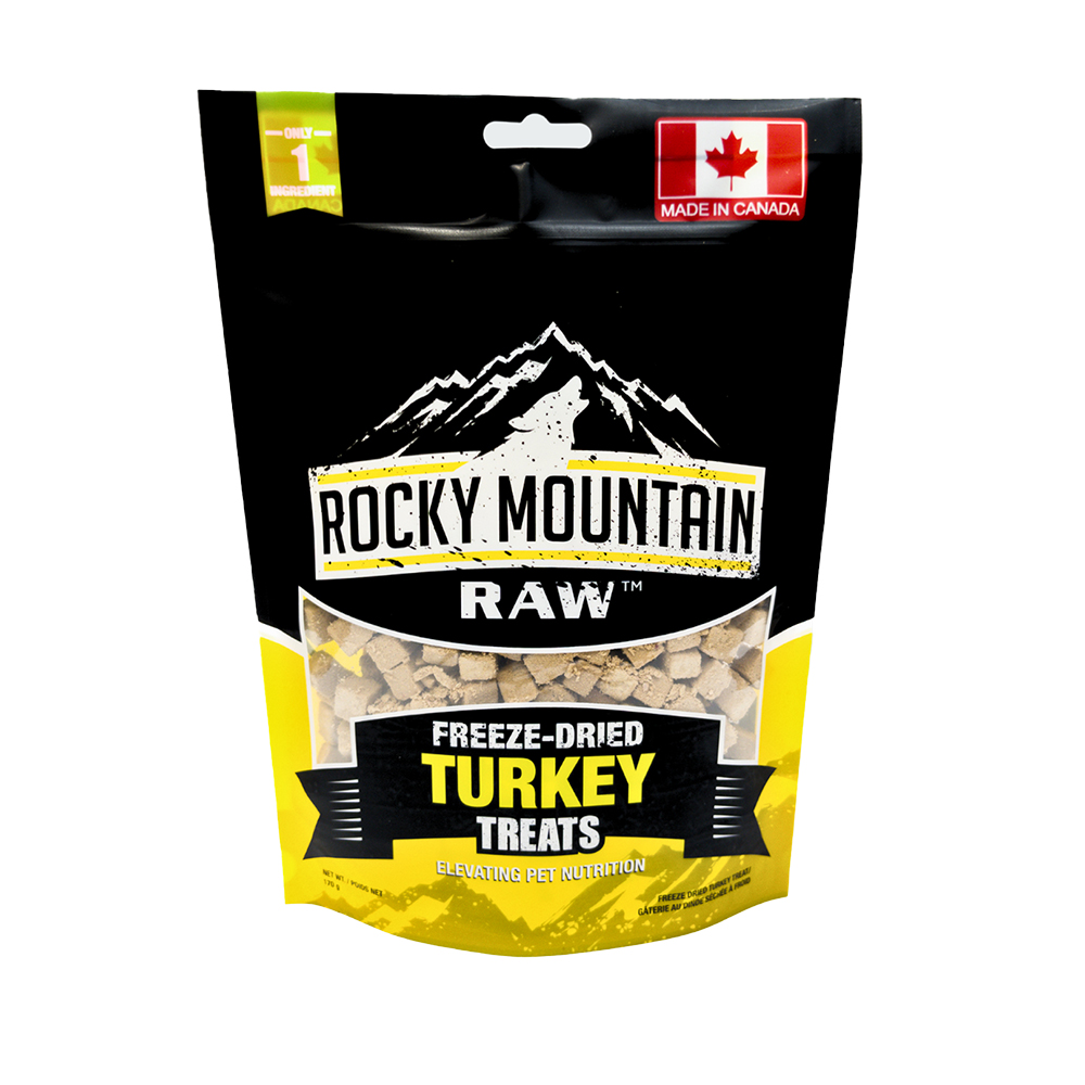 ROCKY MOUNTAIN RAW FD Turkey Treats 170g