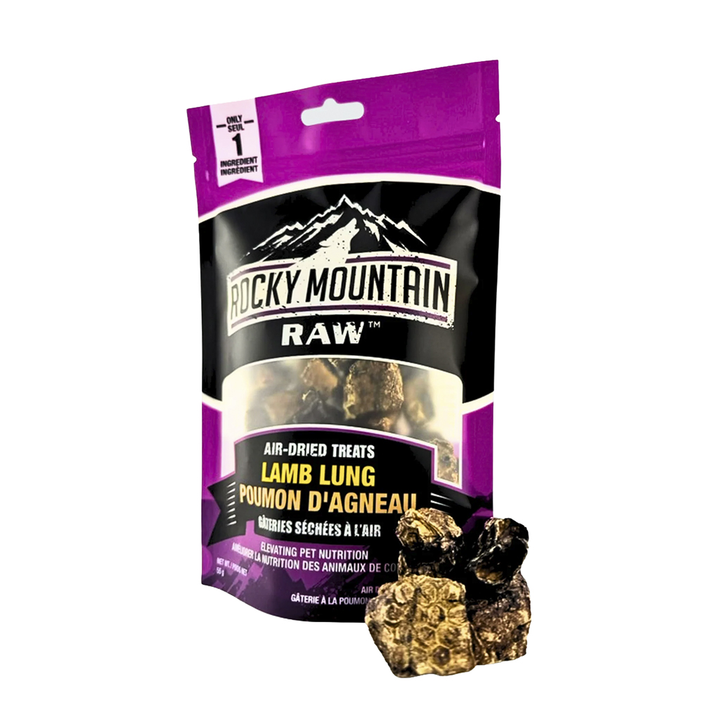 ROCKY MOUNTAIN RAW Air-Dried Lamb Lung - 55g
