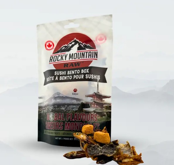 ROCKY MOUNTAIN RAW Global Flavours - Japanese Bento Box 80g