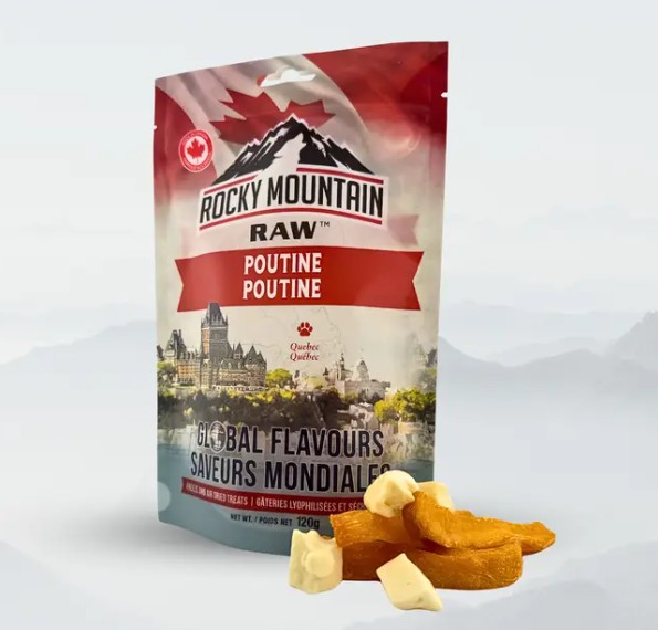 ROCKY MOUNTAIN RAW Global Flavours - Canadian Poutine 120g