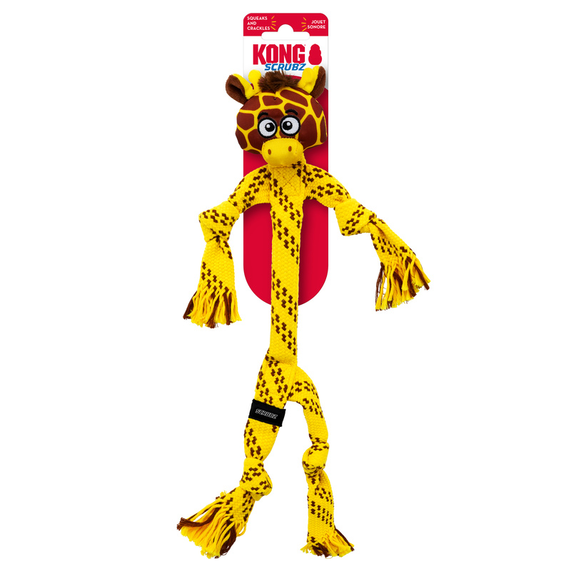 KONG Scrubz Safari Giraffe - Medium