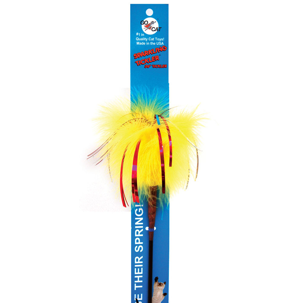 GO CAT Long Sparkling Tickler 36in