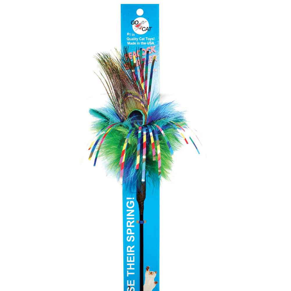 GO CAT Long Peacock Sparkler 36in