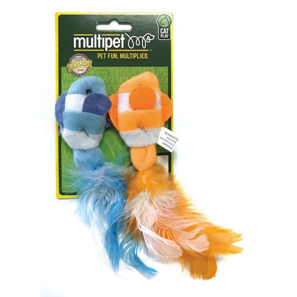 MULTIPET Clown Fish - 2pk. - 4.5" (3)