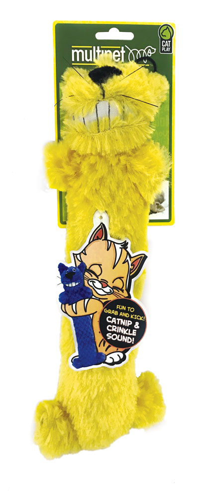 MULTIPET Loofa Cat for Cats - 10" (3)