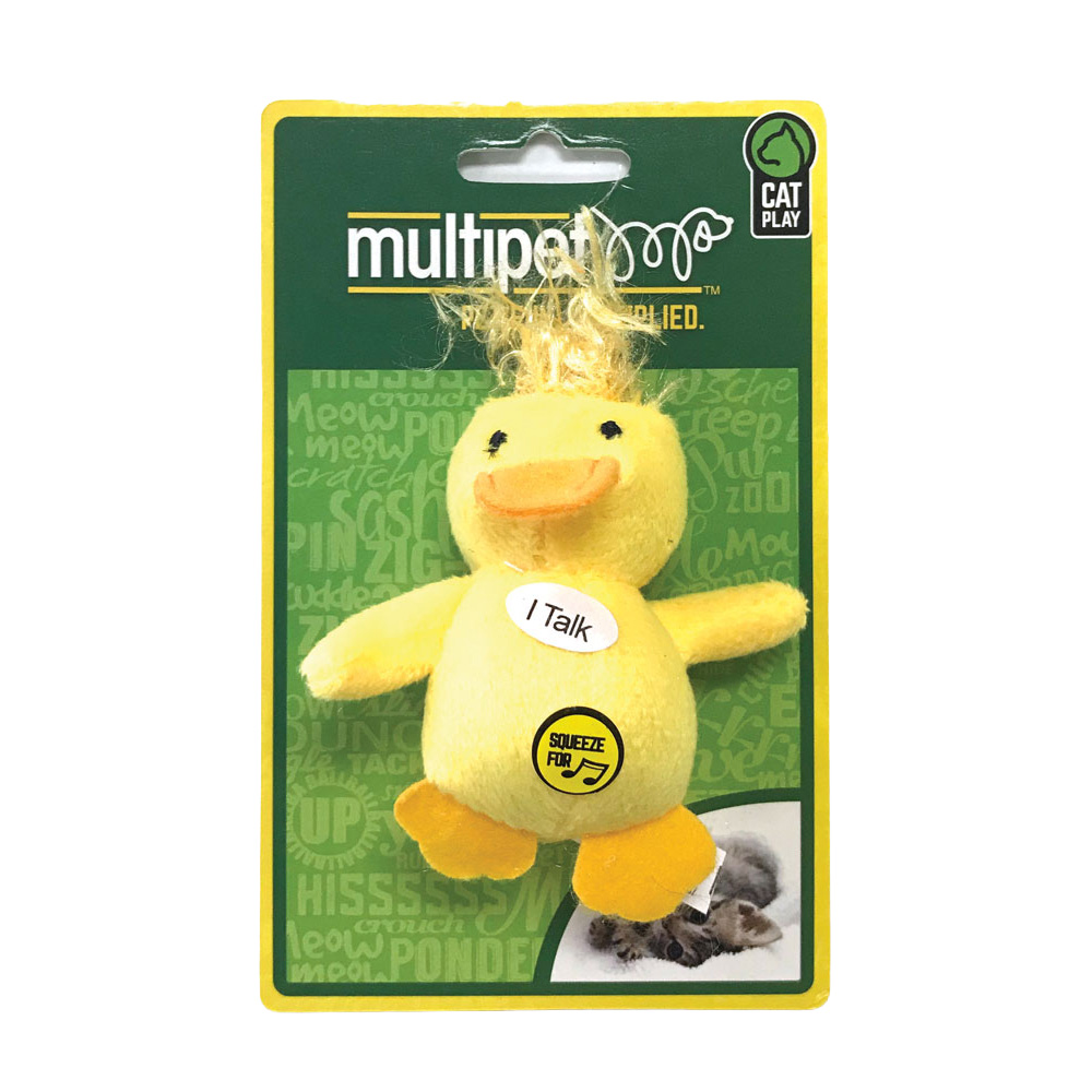 MULTIPET Look Who's Talking Duck - 1.25" (3)