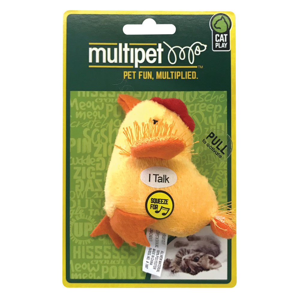MULTIPET Look Who's Talking Chicken-2.5" (3)
