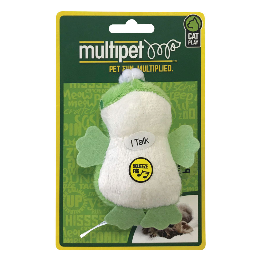 MULTIPET Look Who's Talking Frog 2.5" (3)"
