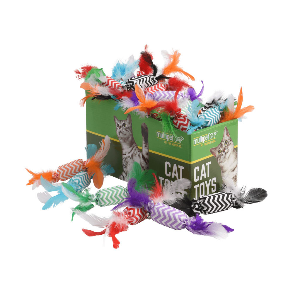MULTIPET Candy Crackle w/ Feathers (30)