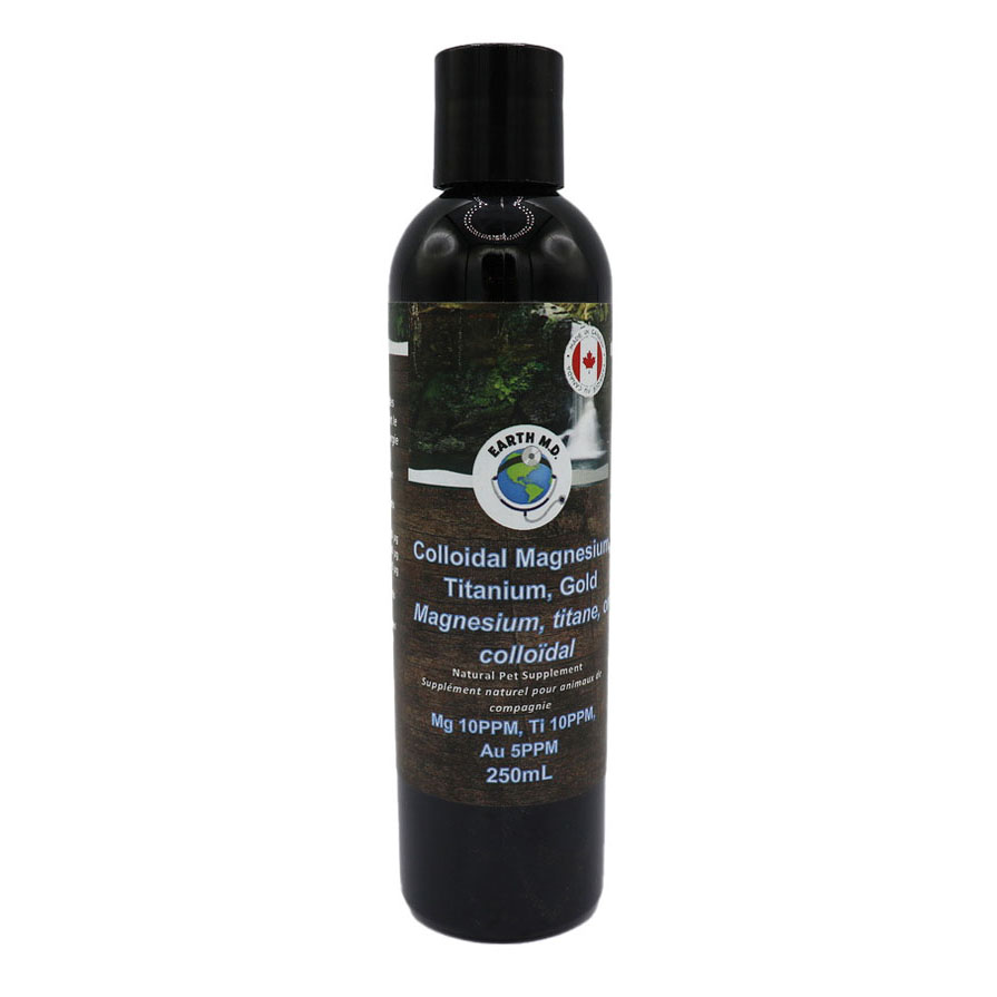EARTHMD Colloidal Mag/Titanium/Gold-250mL