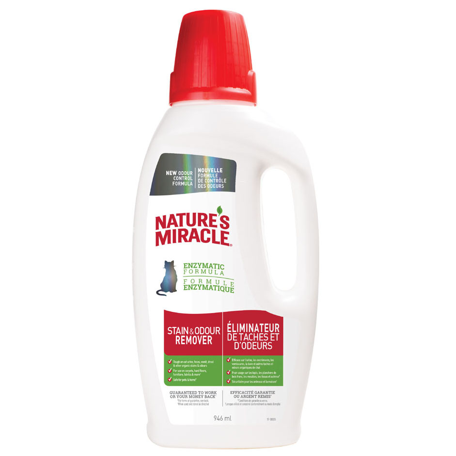 NATURE'S MIRACLE Enzymatic Formula Stain & Odor Remover - Trigger 32oz
