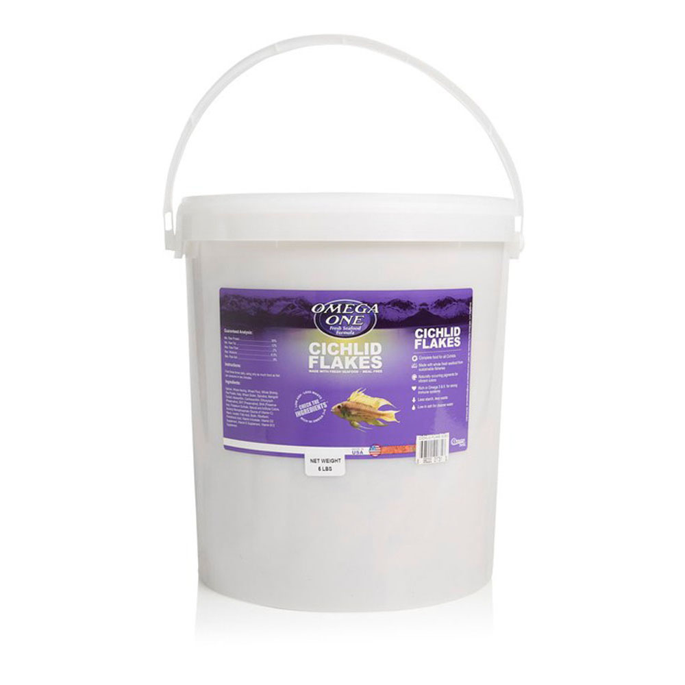 OMEGA ONE Cichlid Flakes 5 lb