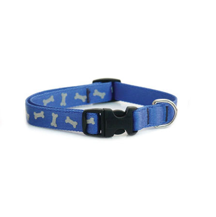AK-9 Reflective Adjustable Collar 5/8x 8-14in